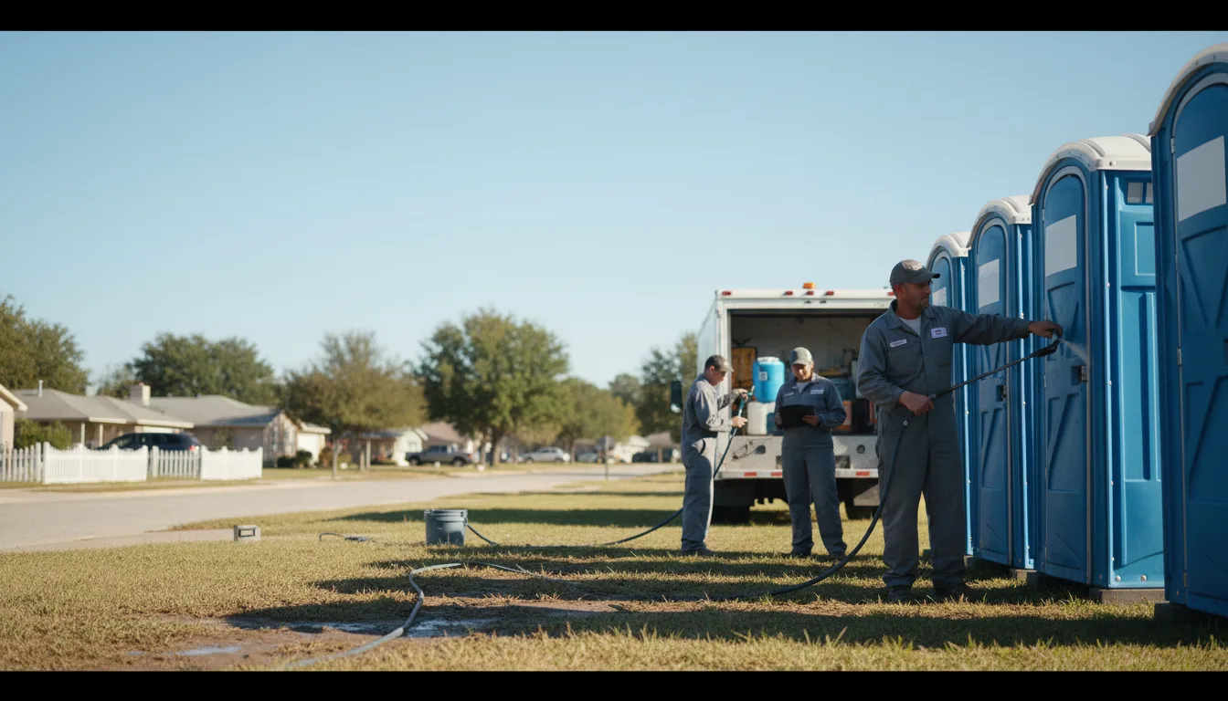 Long-Term Portable Toilet Rental in Davenport, OK near me